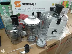 Quality Sayona 6 in 1 Food Processor