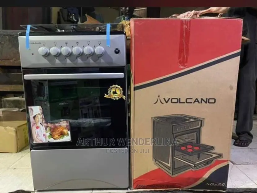 Volcano 5c.Br-gl Gas Oven 4 Burner - 50x50 Cm