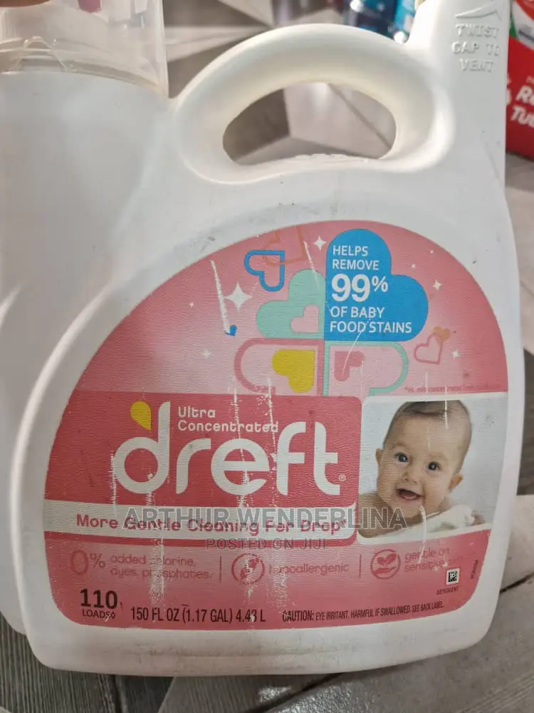 Dreft Ultra Concentrated Liquid Laundry Detergent 110 Loads