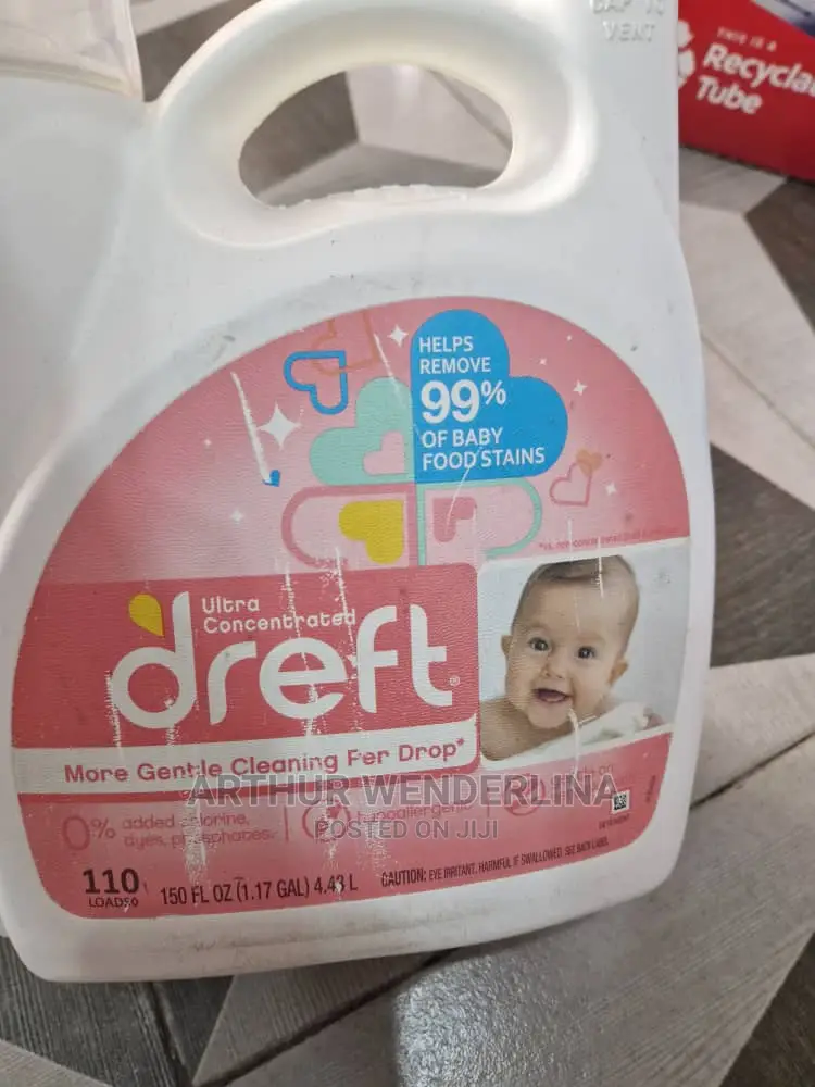 Dreft Ultra Concentrated Liquid Laundry Detergent 110 Loads