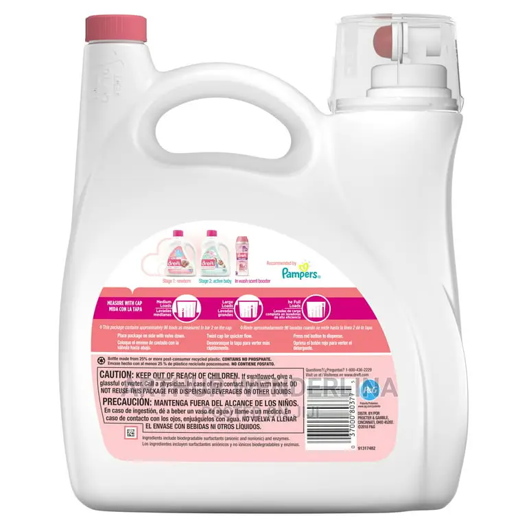 Dreft Ultra Concentrated Liquid Laundry Detergent 110 Loads