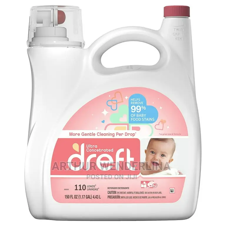 Dreft Ultra Concentrated Liquid Laundry Detergent 110 Loads
