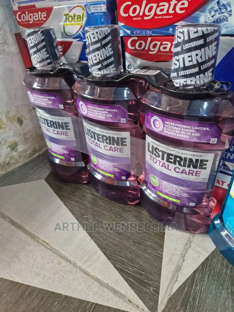 Listerine Total Care Anticavity Fluoride Mouthwash Fresh