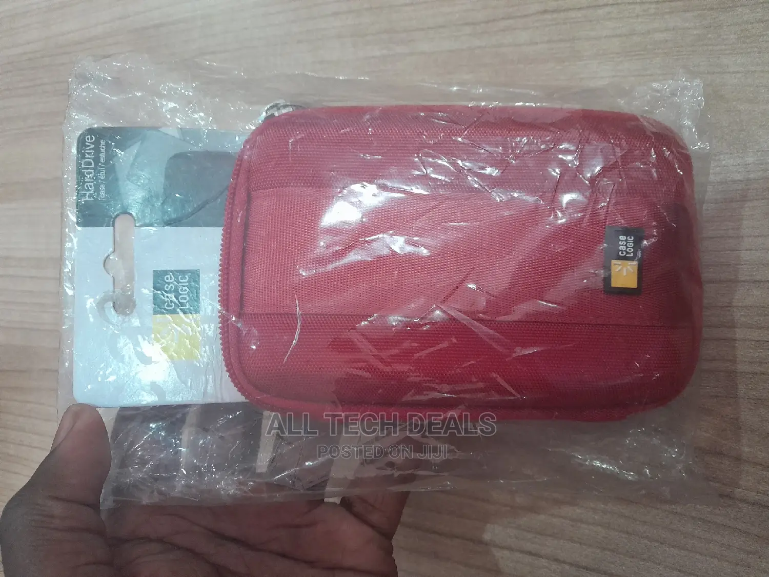 Case Logic Portable External Hard Drive Case Red