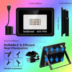 Multi Color Led Flood Lights With Remote Controler