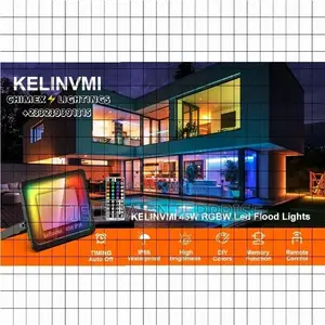 Multi Color Led Flood Lights With Remote Controler
