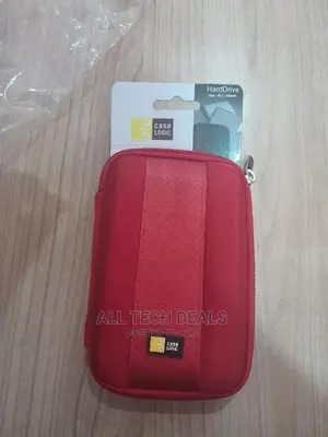 Case Logic Portable External Hard Drive Case Red
