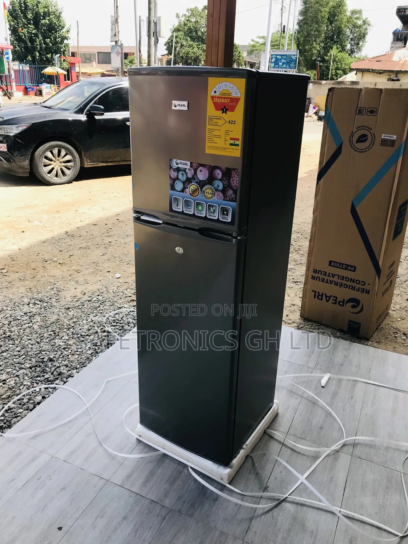Long Lasting Pearl  PF-270IX Topfreezer Doubledoor Fridge