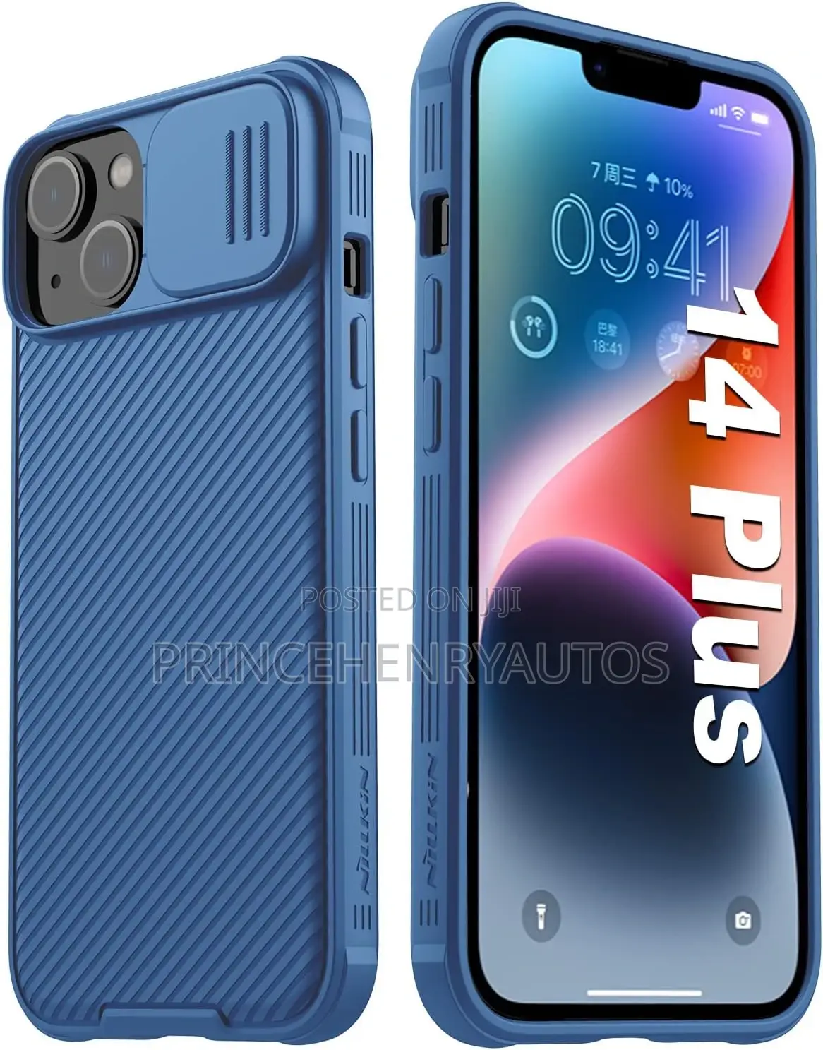 Nillkin Camshield Pro Series for iPhone 14 Plus Case With Sl