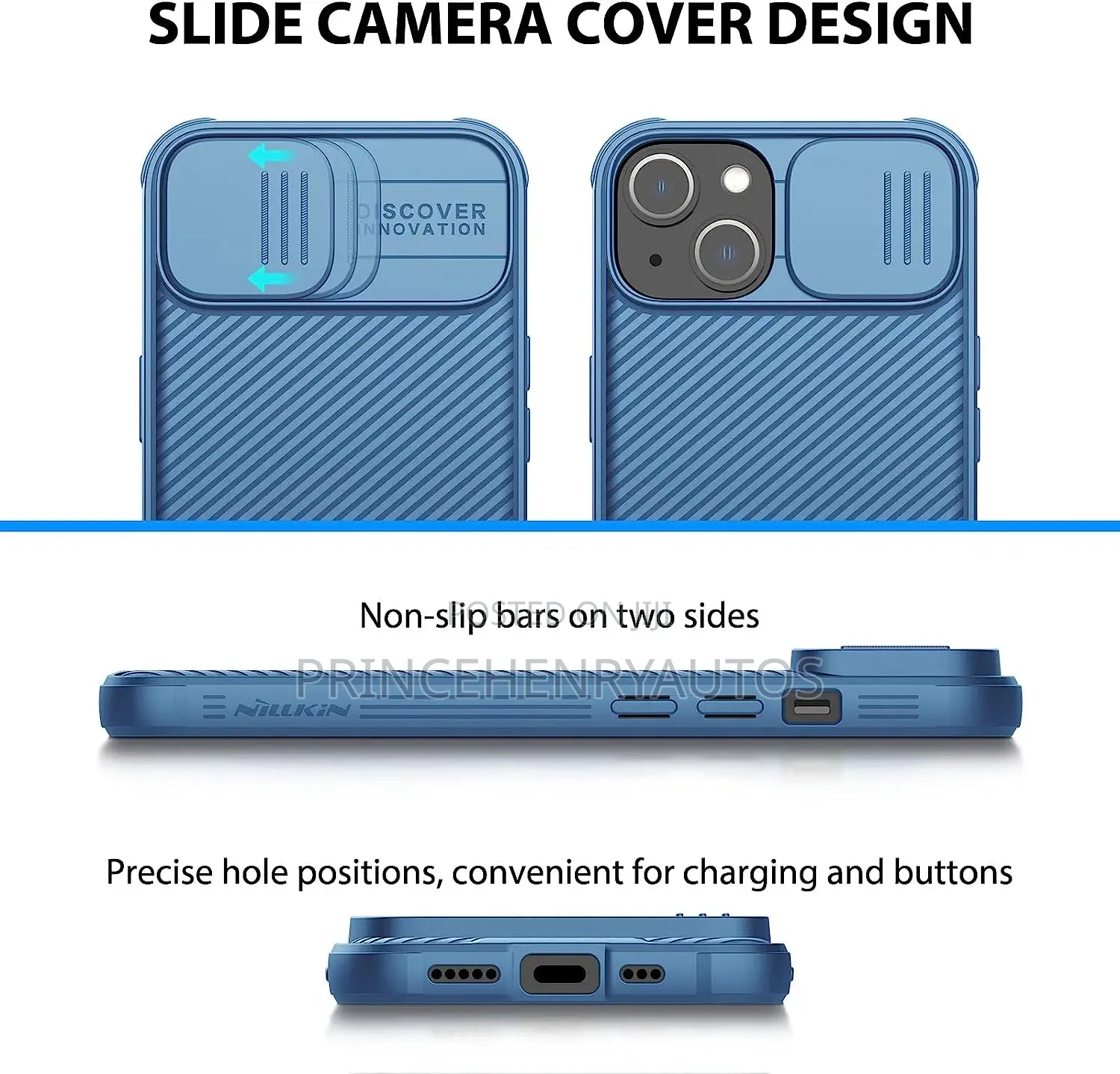 Nillkin Camshield Pro Series for iPhone 14 Plus Case With Sl