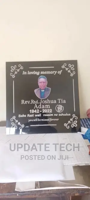 Engraving on Tiles for Tomb