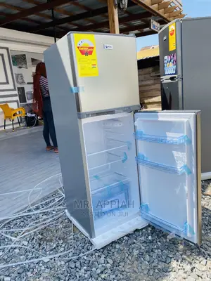 Eco-Friendly Pearl PF-270IX Top Freezer Fridge(Silver)166L.