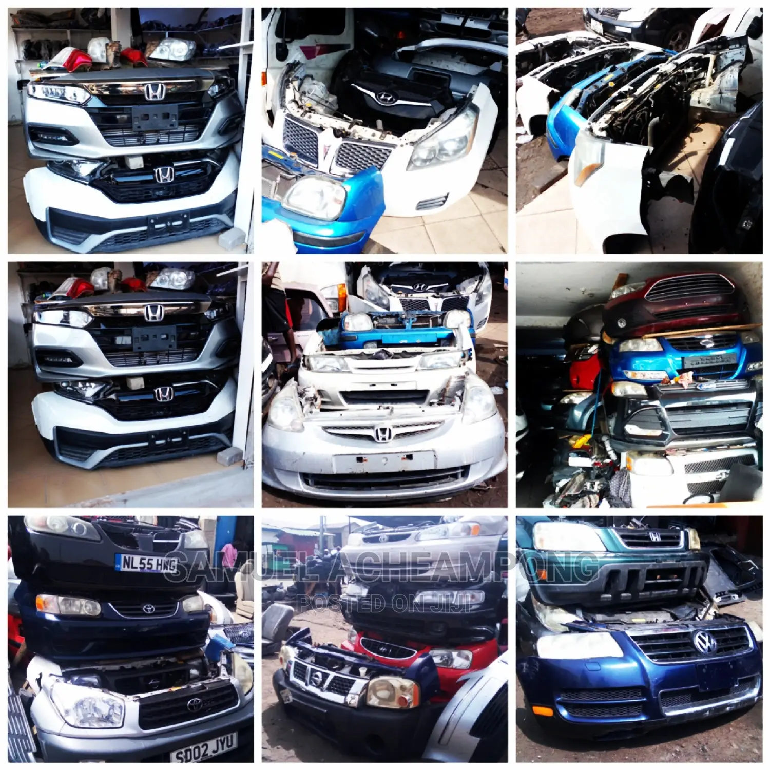 Front Cut, Lights and Bumpers for All Vehicles