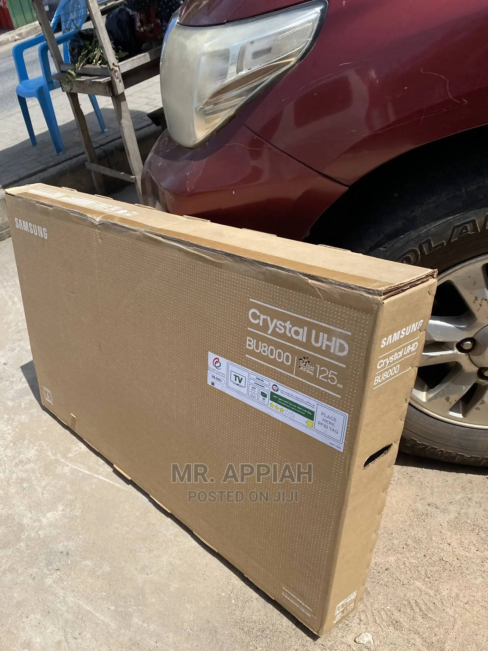 Slim Sleek 55 Inch Samsung Crystal Uhd Led Tv(55bu8000)