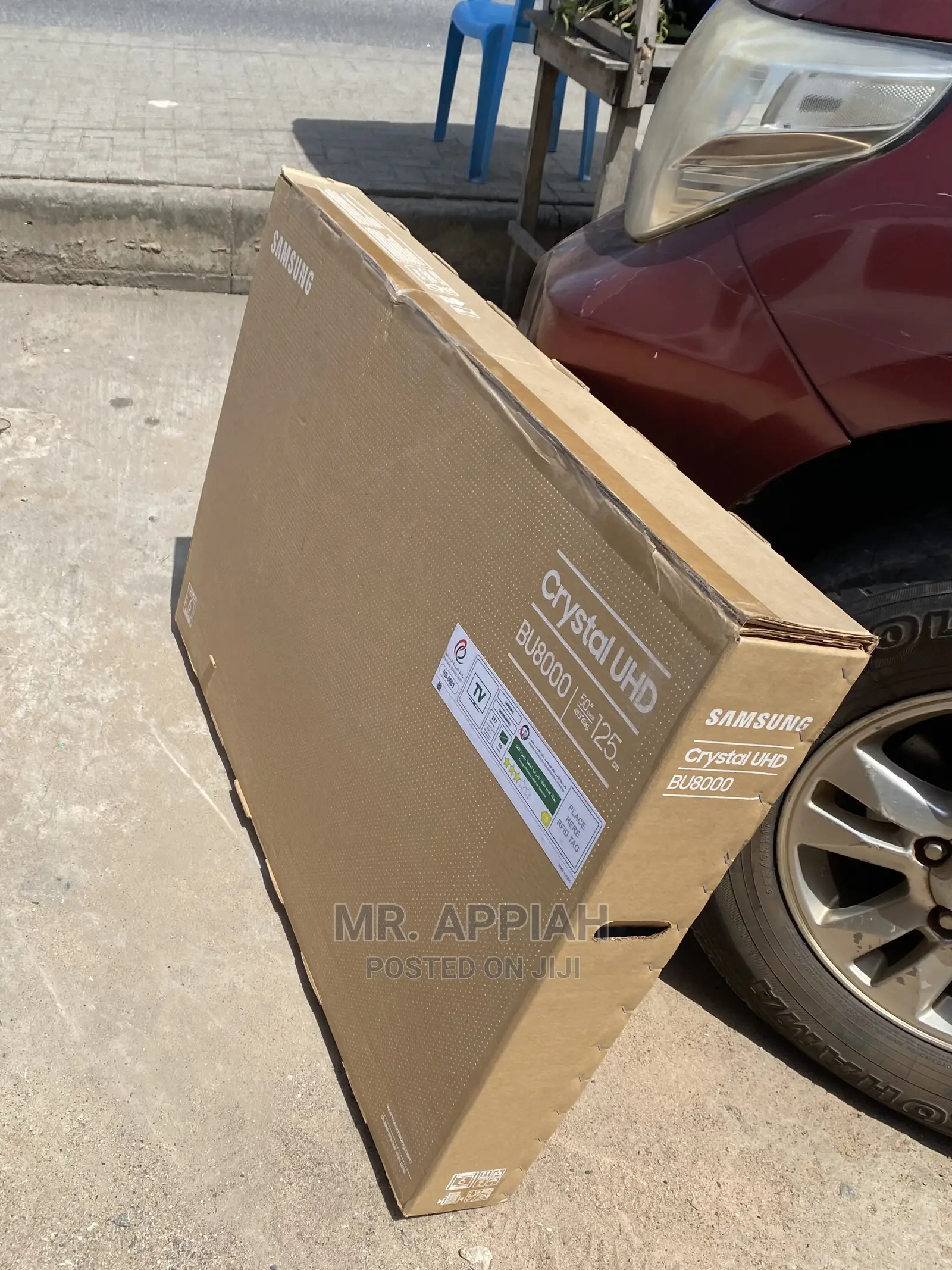 Slim Sleek 55 Inch Samsung Crystal Uhd Led Tv(55bu8000)