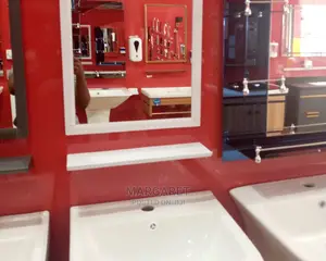 Mirror and Wash Hand Basin