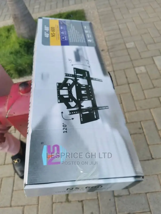 Full Motion ~ Dual Arm Swivel Tv Wall Bracket