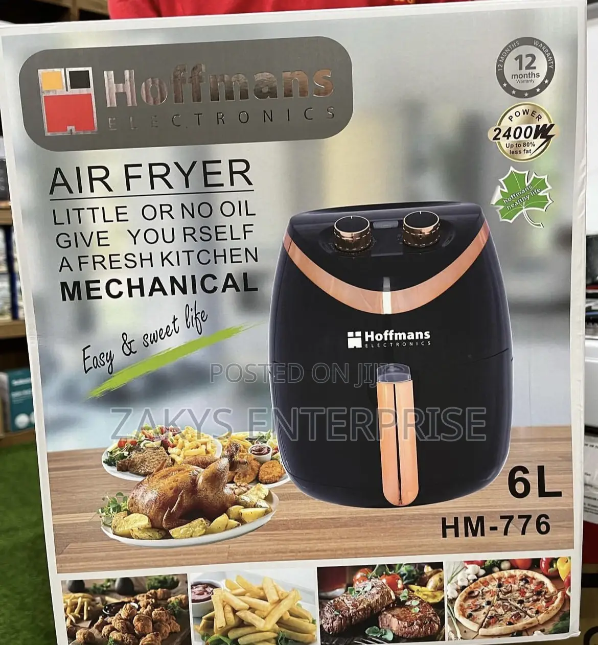Hoffmans Air Fryer 6l