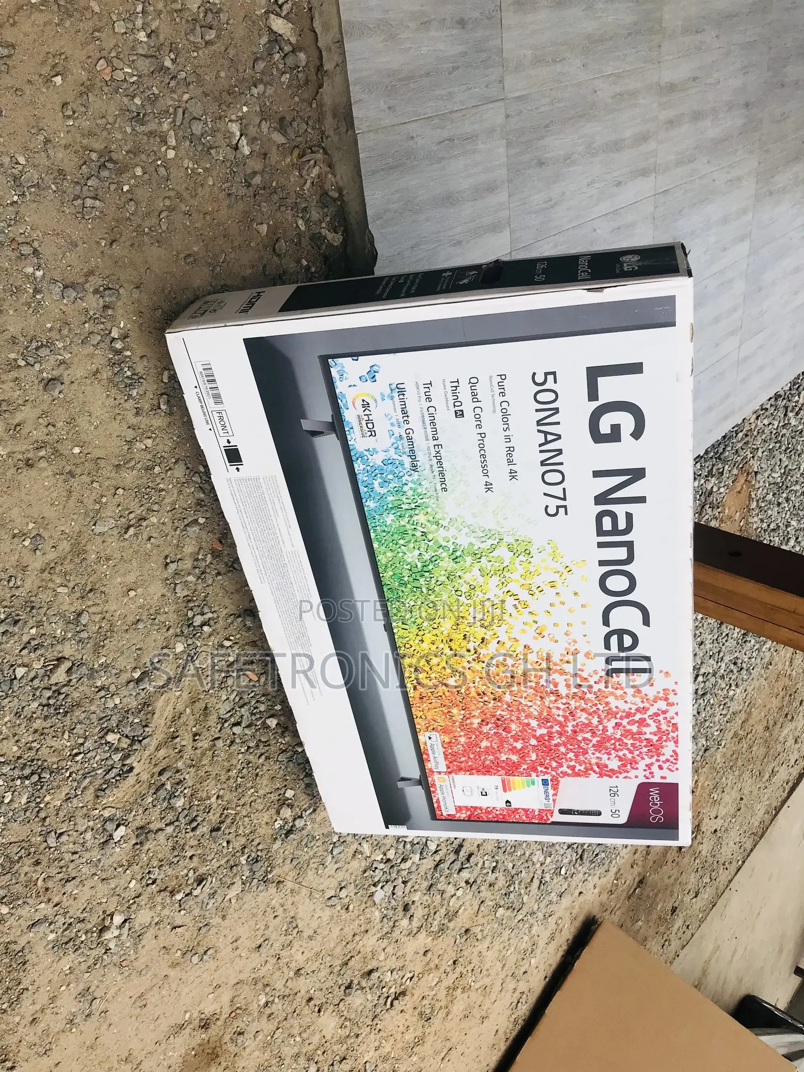 Nano75  LG Smart 50 Inches LED Glossy Tv