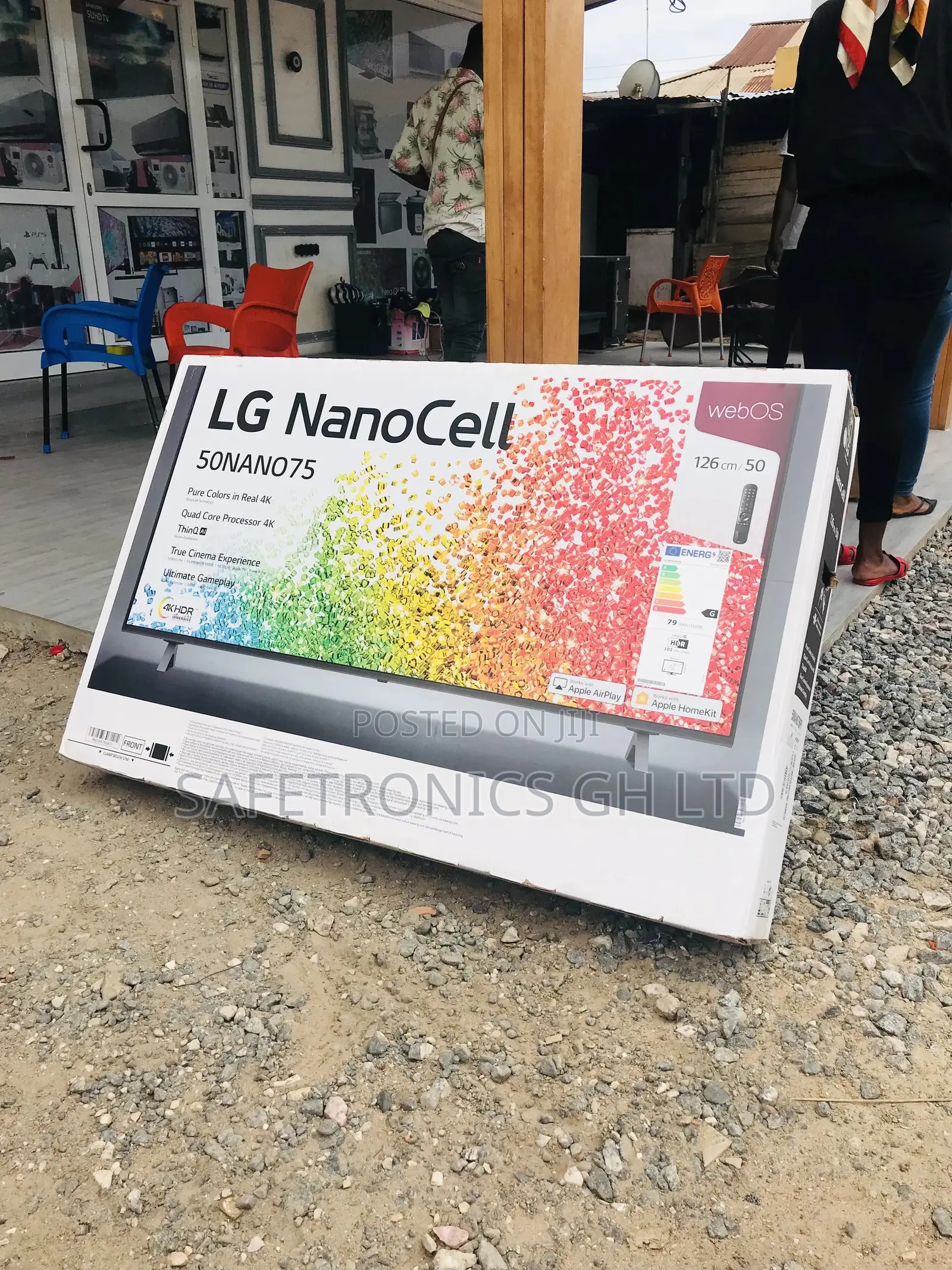 50 Inches Glossy Lg Nano75 LED Durable Tv