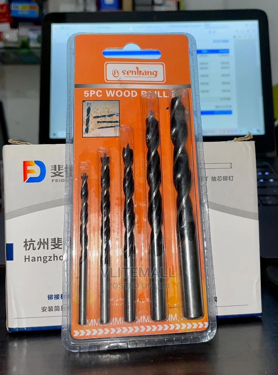 5pcs Wood Drill Bits