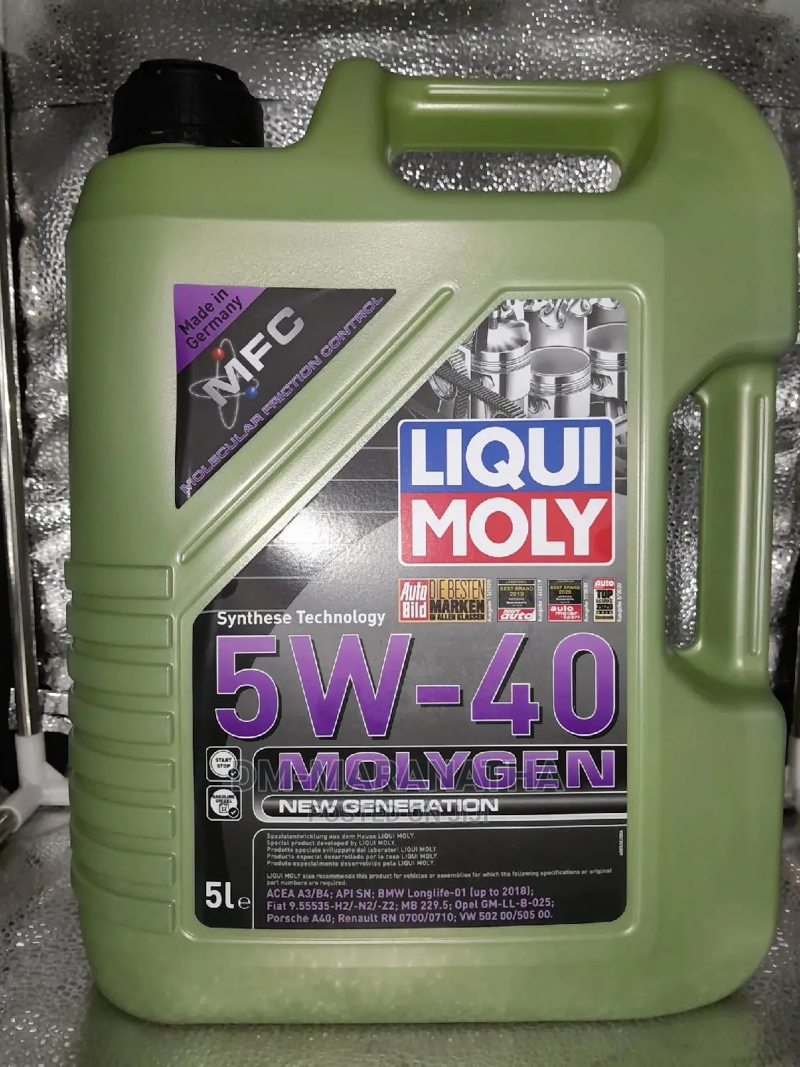 5w-40 Full Synthetic Engine Oil