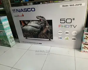 Nasco 50 Inch FHD Tv With Built in Decoder