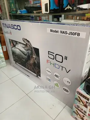 Nasco 50 Inch FHD Tv With Built in Decoder