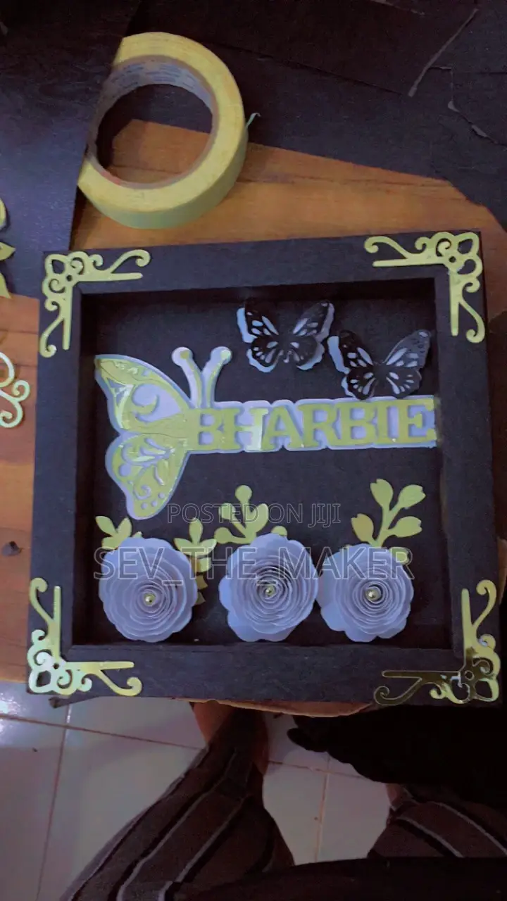 Shadow Boxes and Flower Wall Design