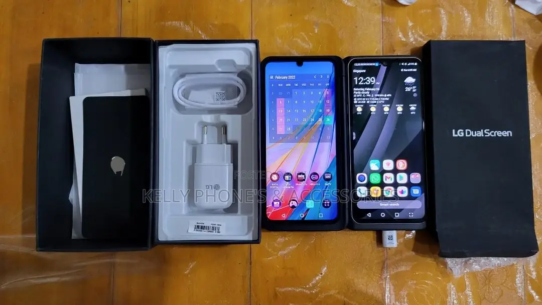 New LG V60 ThinQ 5G UW 128 GB Black