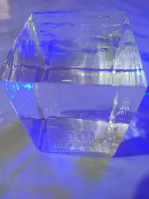 Ice Cubes And Dry Ice
