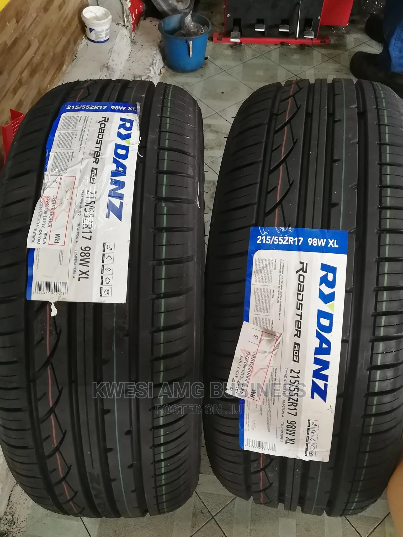 215/55r17 Rydanz