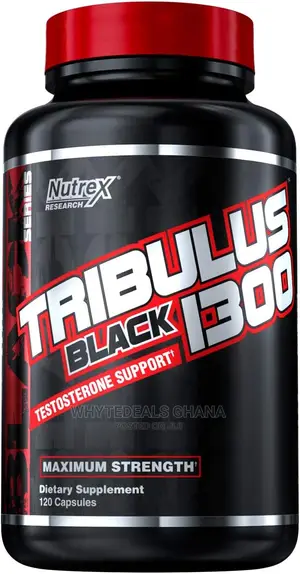 Nutrex Tribulus Black 1300 Testosterone, Sex Drive, Libido