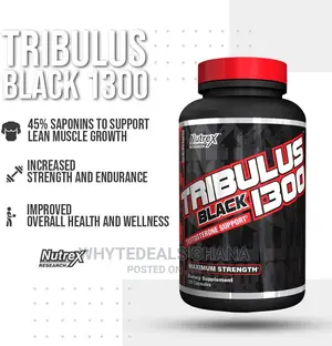Nutrex Tribulus Black 1300 Testosterone, Sex Drive, Libido