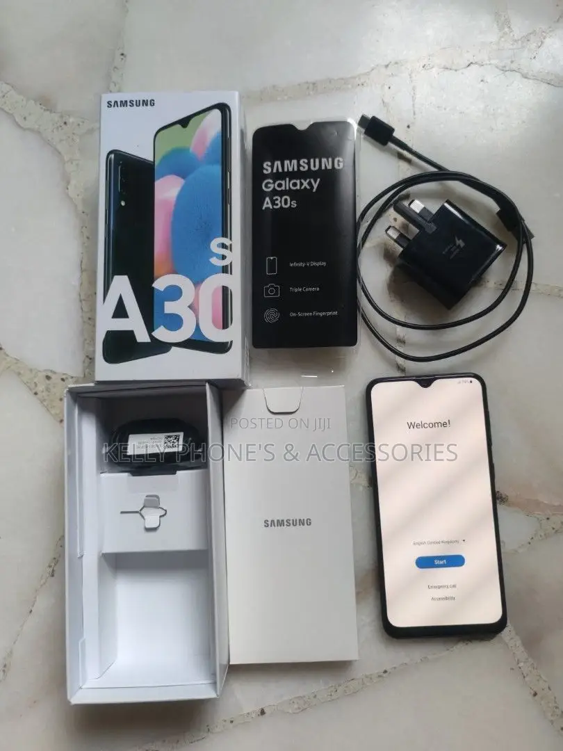 New Samsung Galaxy A30s 64 GB Black