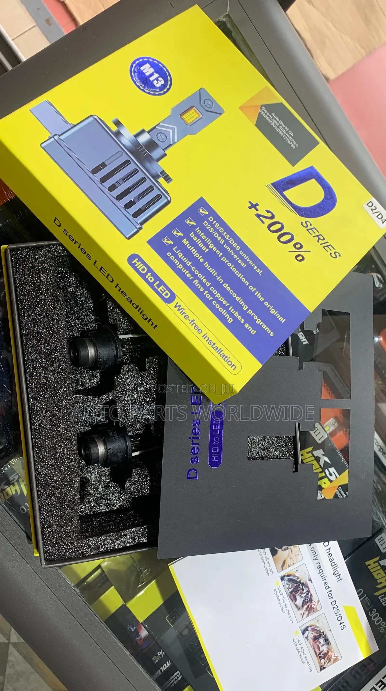 Conpex LED Bulbs D Series Required for D2s/D4s or D1/D3