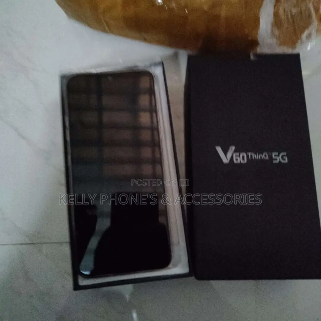 New LG V60 ThinQ 5G UW 128 GB Black