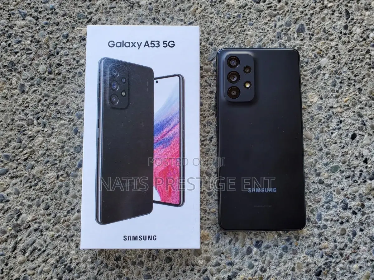 New Samsung Galaxy A53 5G 128 GB Black