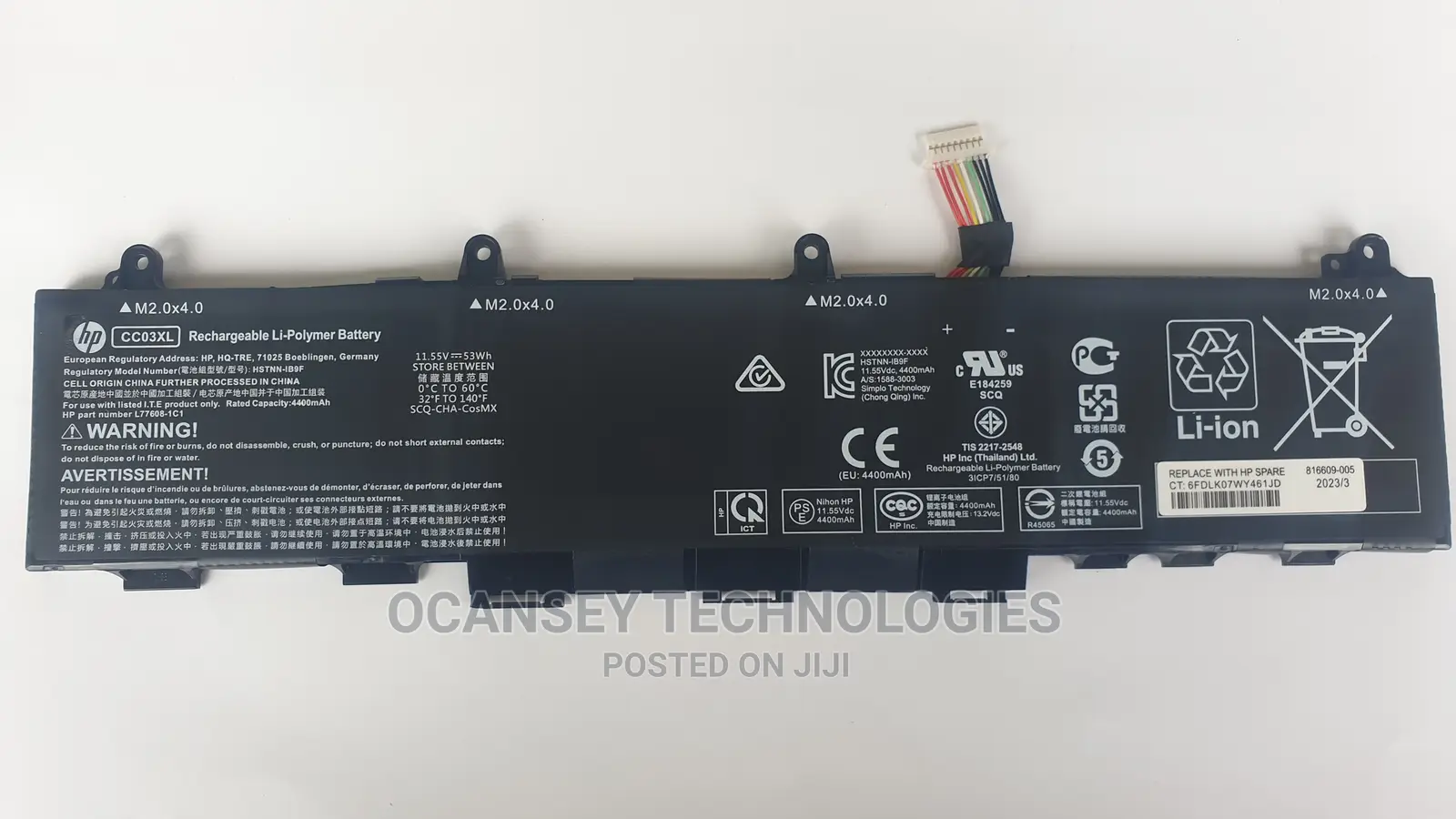 Original Hp Cc03xl Laptop Battery For Elitebook 840 G7 G8