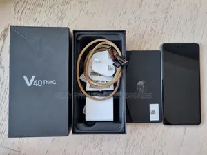 New LG V40 ThinQ 128 GB Black