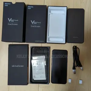 New LG V60 ThinQ 5G UW 128 GB Black