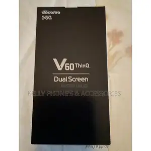 New LG V60 ThinQ 5G UW 128 GB Black