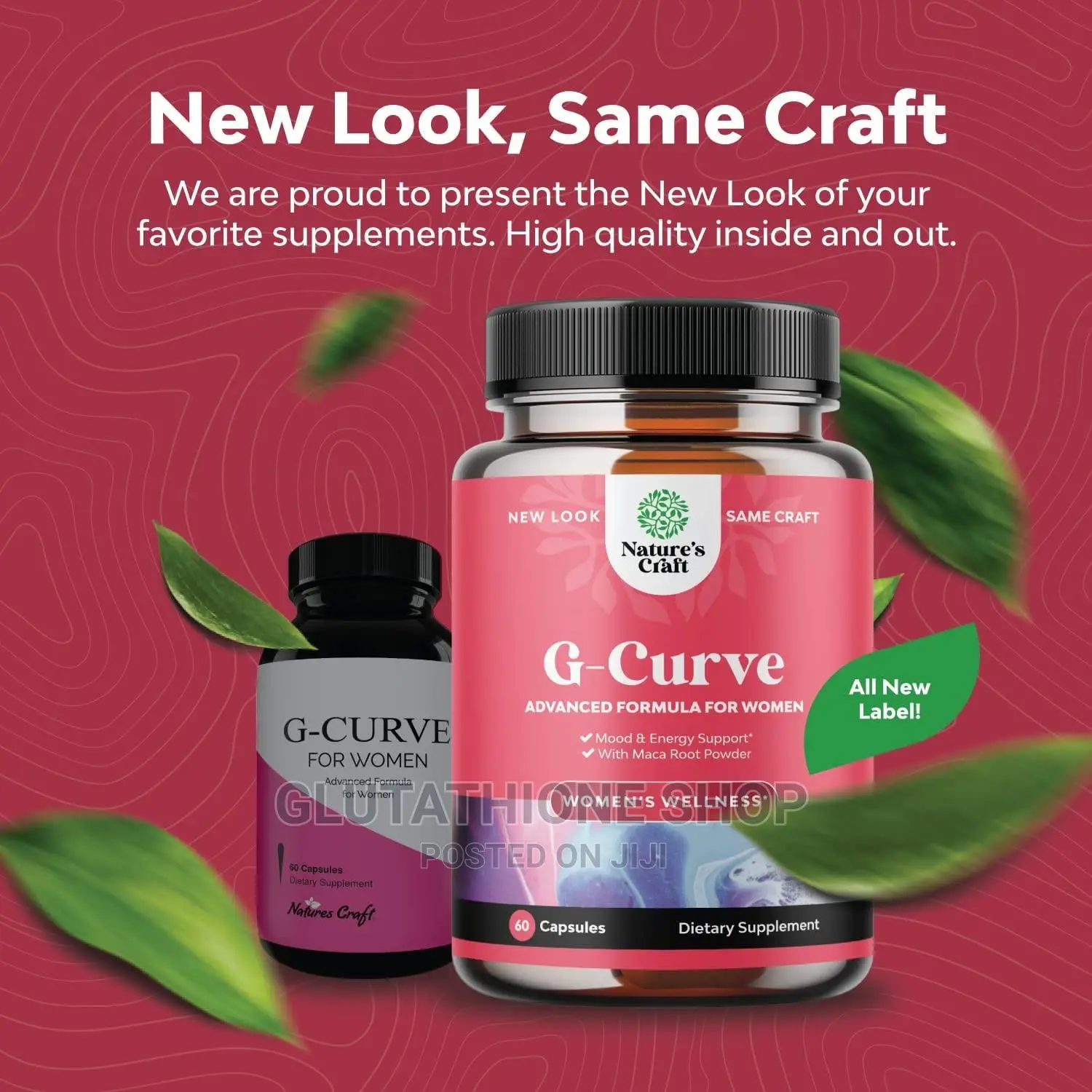 G-Curve Butt and Breast Enhancement Pills
