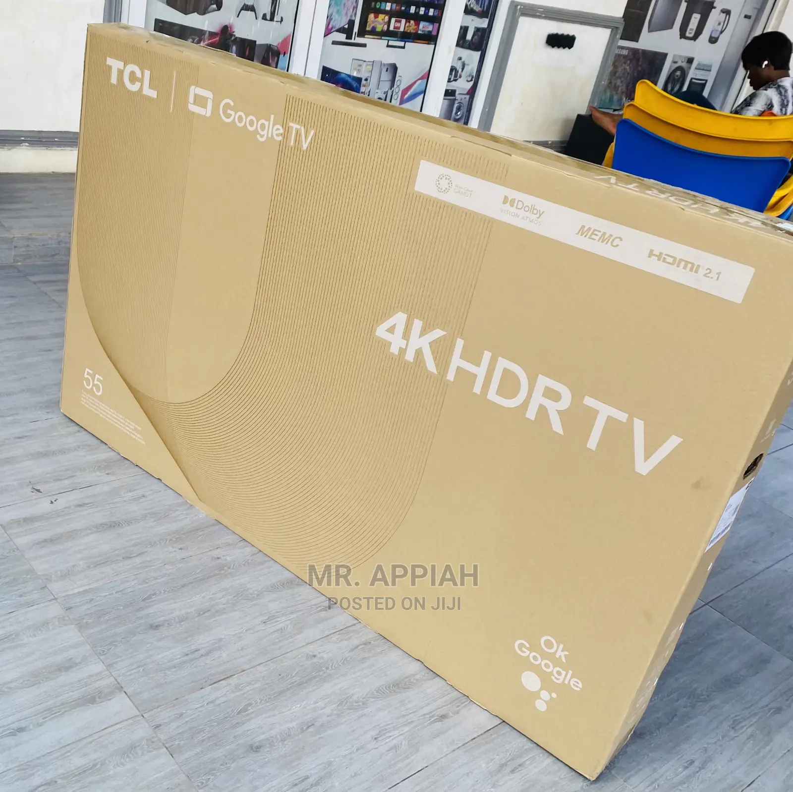 Get TCL 55” 55p635 HDR Smart Tv for Less