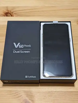 New LG V60 ThinQ 5G UW 128 GB Black