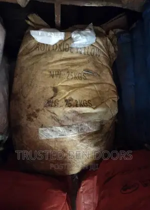 Yellow Pigment [25kg Iron Oxide] For Construction Works