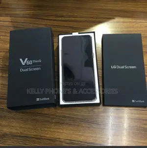 New LG V60 ThinQ 5G UW 128 GB Black