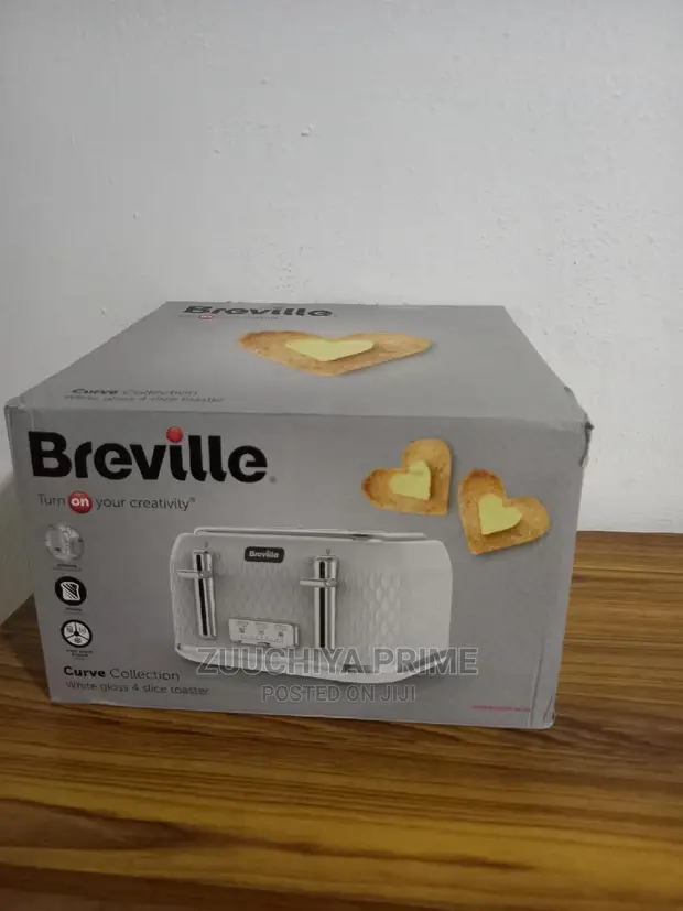 Breville Curve Breville Vtt748 Impressions Cream Slice Toaster