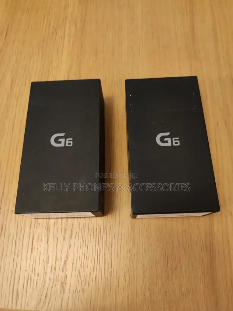 New LG G6 64 GB Black