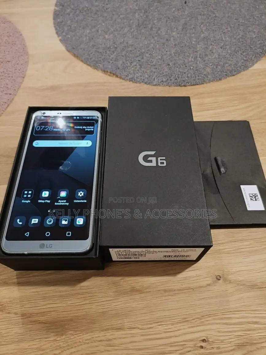 New LG G6 64 GB Black